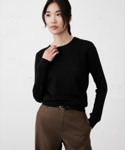 Black Forever Crew-Neck Sweater