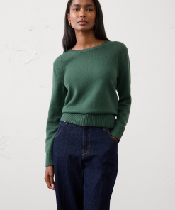 Garden Topiary Perfectly Soft Crew-Neck Sweater