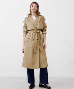 Maverick Tan Timeless Trench Coat