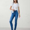 Medium Wash High-Rise Skinny Jean