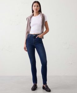 Dark Wash High-Rise Skinny Jean
