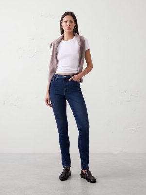 Dark Wash High-Rise Skinny Jean